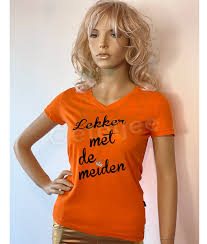 oranje kleding dames