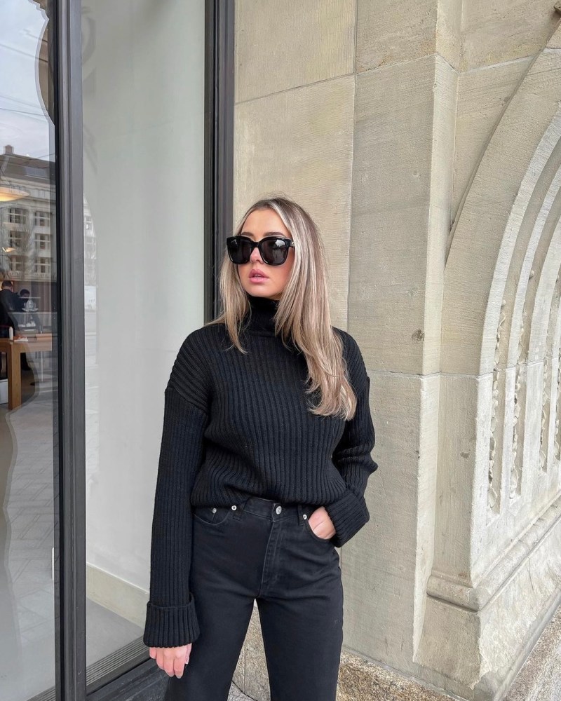 zwarte dames kleding